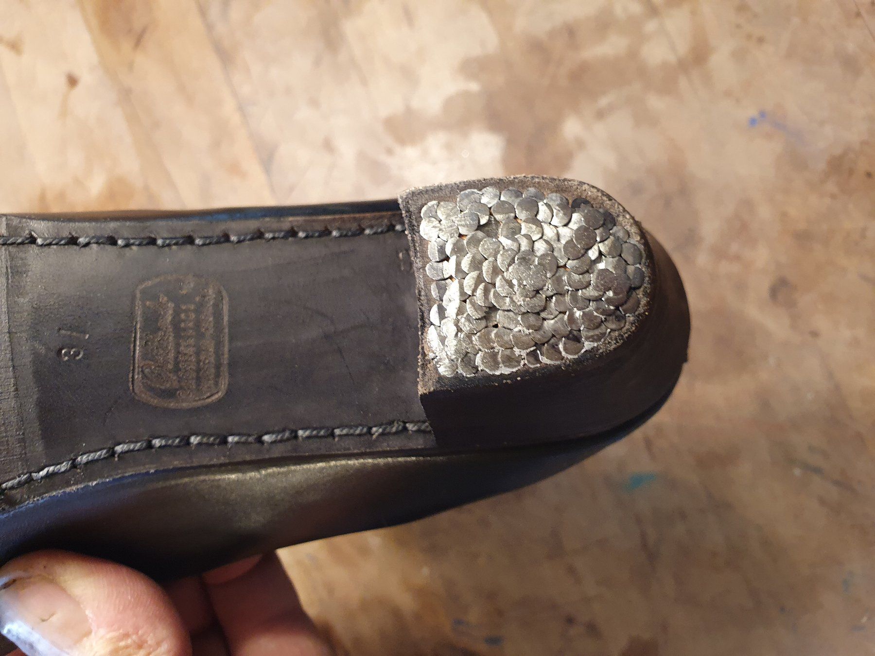 Scarpe da donna: Flamencostiefeletten genagelte Sohlen gr 31 – Usato da Zürich venduto da loosebone 6