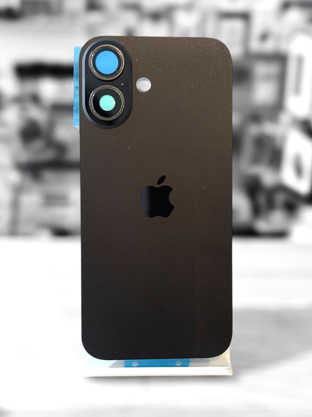 Cover & Protezioni schermo: Vitre Cache Arrière iPhone 16/16Plus avec rondelle aimants – Nuovo e nell'imballaggio originale da Morges venduto da DA-repa