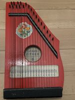 Gitarrenzither, Zither, Saiteninstrument, Vintage, Retro