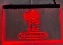 LED Leuchttafel / Display - Nintendo Mario