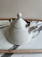 Arabia Finland - Pot à thé Harlekin blanc - Vintage
