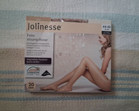 Jolinesse Feinstrumpfhose 20 DEN Farbe Haut Grösse 44-46