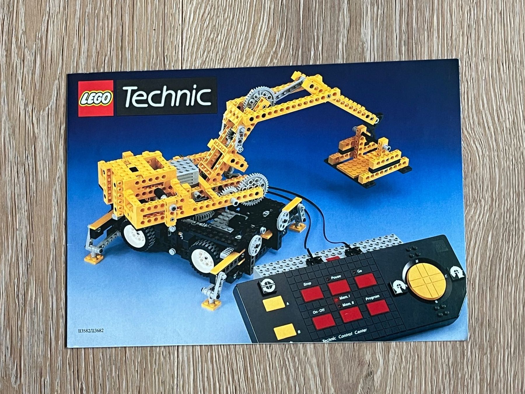 Lego Documenti: Lego Technic Prospekt von 1990 – Usato da Winterthur venduto da Wusa01