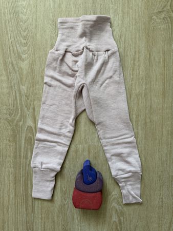 Neu Cosilana Wolle/Seide Pumphösli rosa Grösse 86/92
