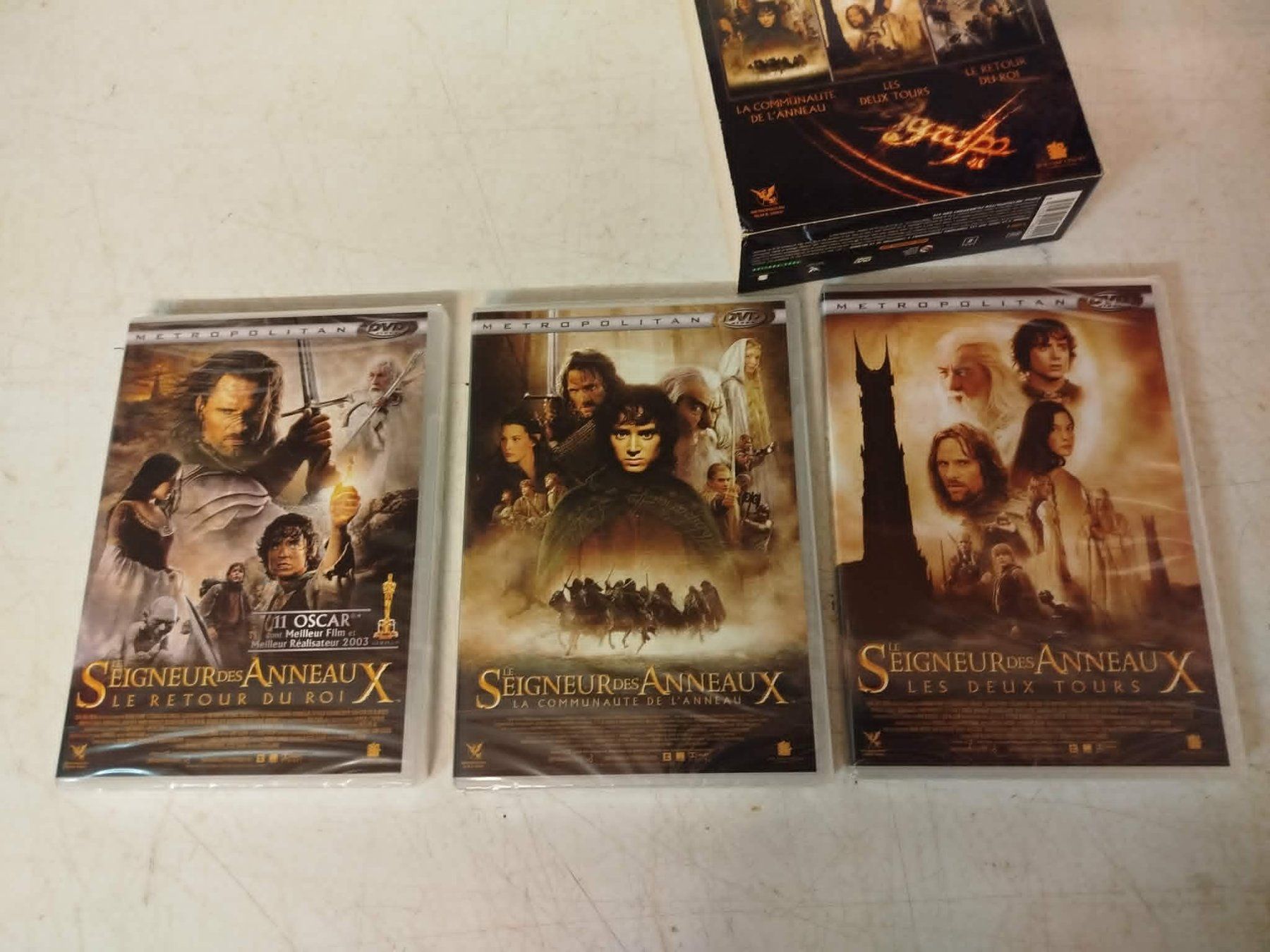 Alle DVDs: DVD Trilogie Seigneur des anneaux – Gebraucht aus La Chaux-de-Fonds von Emmaus2300CDF 4