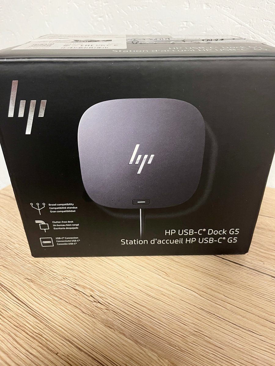 Hewlett Packard Dockingstation: HP USB-C-Dockingstation G5, neu, ungebraucht. – Neu und originalverpackt aus Oekingen von Leegate 3
