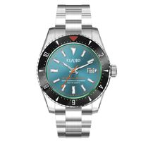 CLARO Illusion-Star Automatik, blau - 2 Jahre Garantie