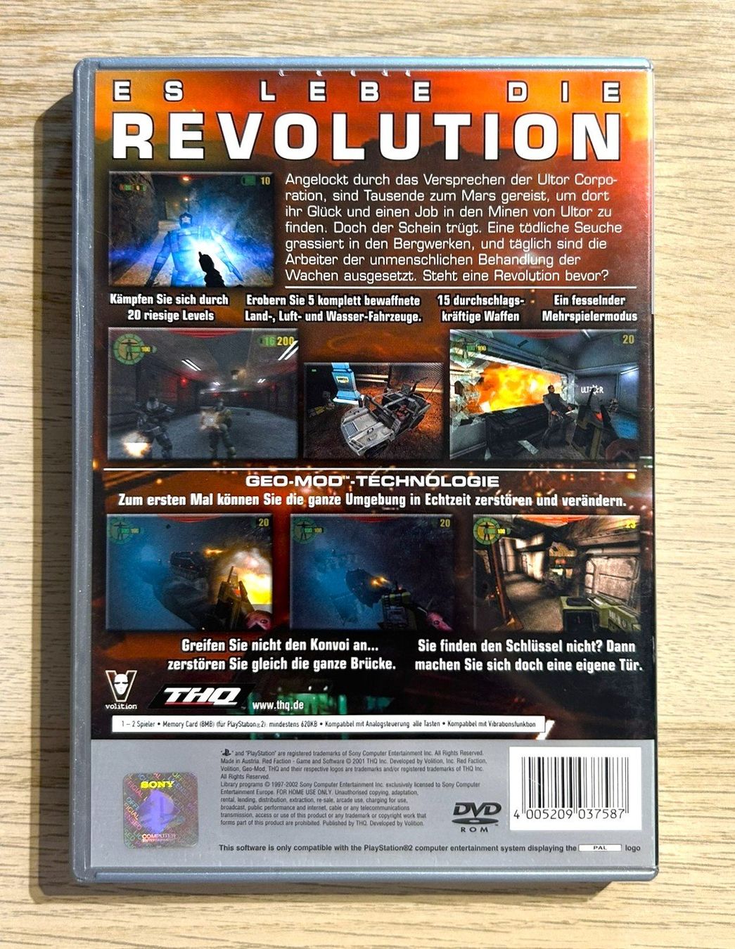 Sony Giochi: Red Faction PS2 – Usato da St. Gallen venduto da Alpine.Arcade 1