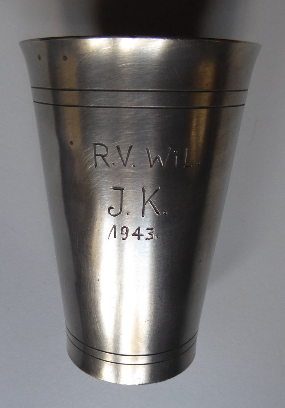 Altre raccolte & rarità: Zinnbecher von Wil SG 1943 – Usato da Spreitenbach venduto da Turbo_1105