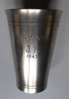 Zinnbecher von Wil SG 1943