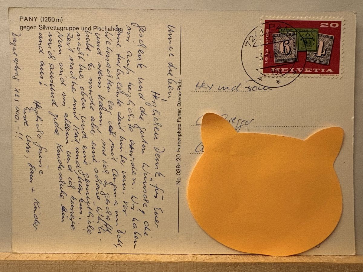 Cartoline postali: AK von Pany – Usato da Rümlang venduto da Kartenpost1 1