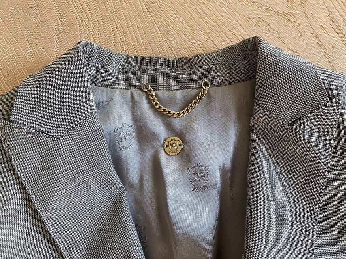 Massimo Dutti Giacche: Neueertiger Massimo Dutti Blazer, Grau, Grösse 36 – Nuovo (secondo la descrizione) da Winkel venduto da Flyhy2020 1