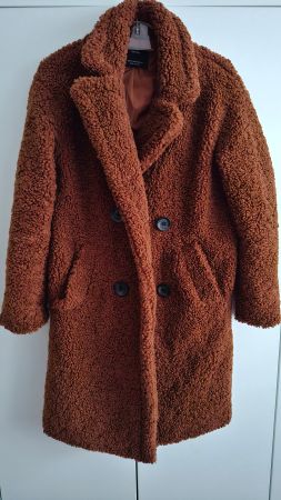 Bershka Teddymantel - Grösse XS