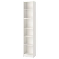 BILLY Bücherregal, weiss, 40x28x202 cm