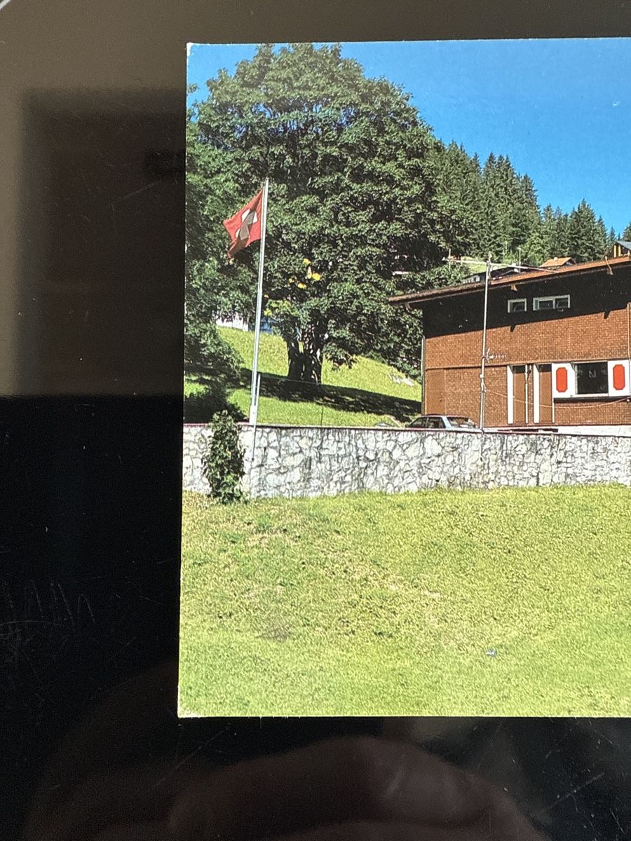 Cartoline postali: Ansichtskarte Ferienhaus Flumserberg – Usato da Sempach Station venduto da blackhors 2