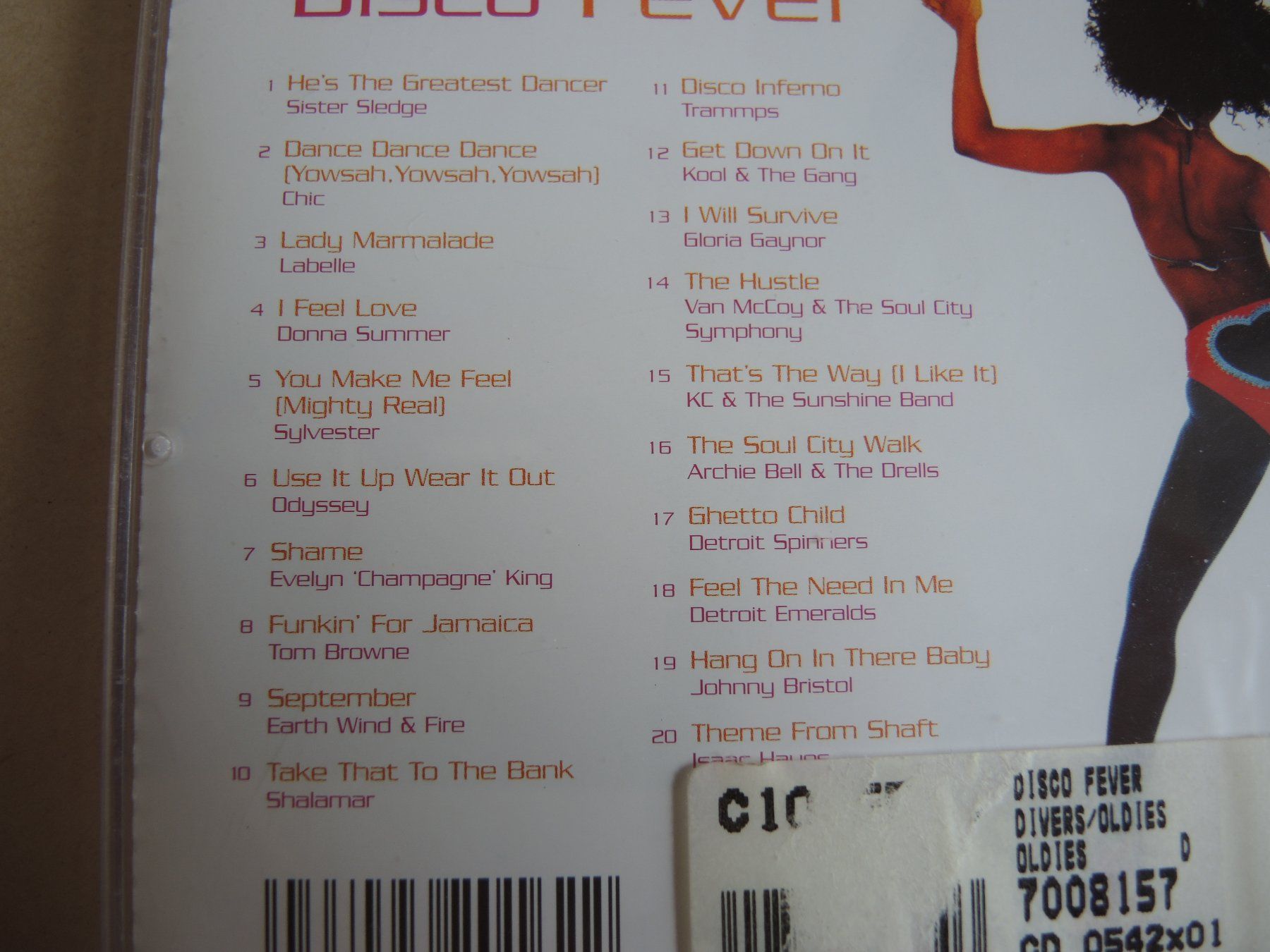 CD: Disco Fever - 20 Smash Hits - Dancefloor Classics CD! – Usato da Rorschach venduto da Pop-upBrocki 3
