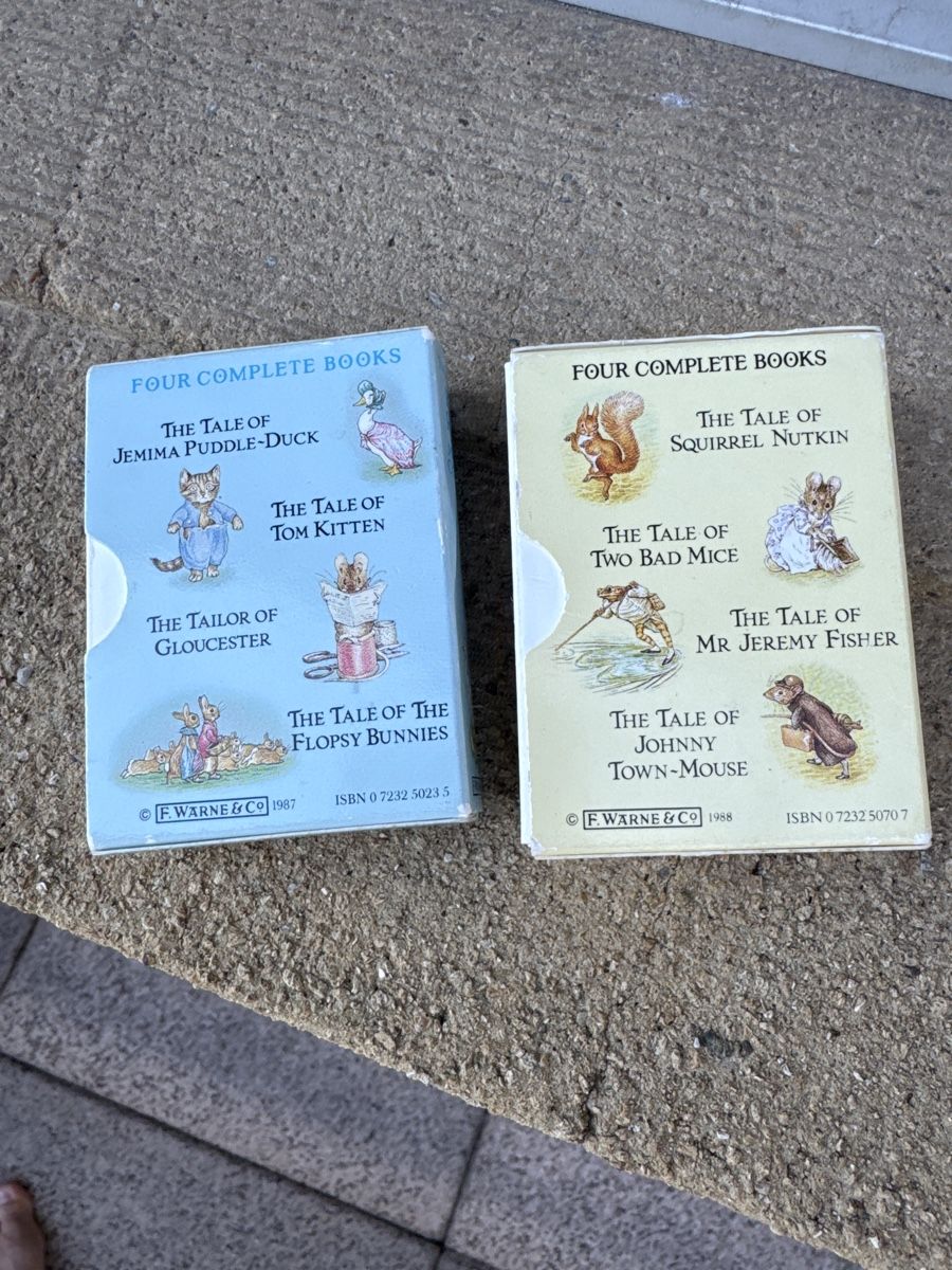 Bücher: Peter rabbit mini.collectionn2&3 – Gebraucht aus Zürich von funkelnderstern 1