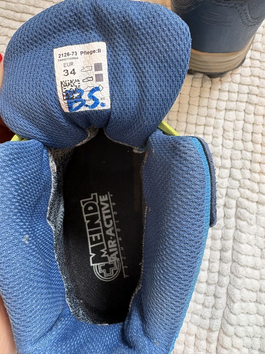 Meindl Schuhe für Jungen: Meindl Kinder Wanderschuhe in Größe 34 – Gebraucht aus Zürich von lzo_klm8 3