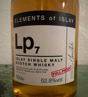 Elements of Islay Lp7 Islay Single Malt Scotch Whisky 50cl