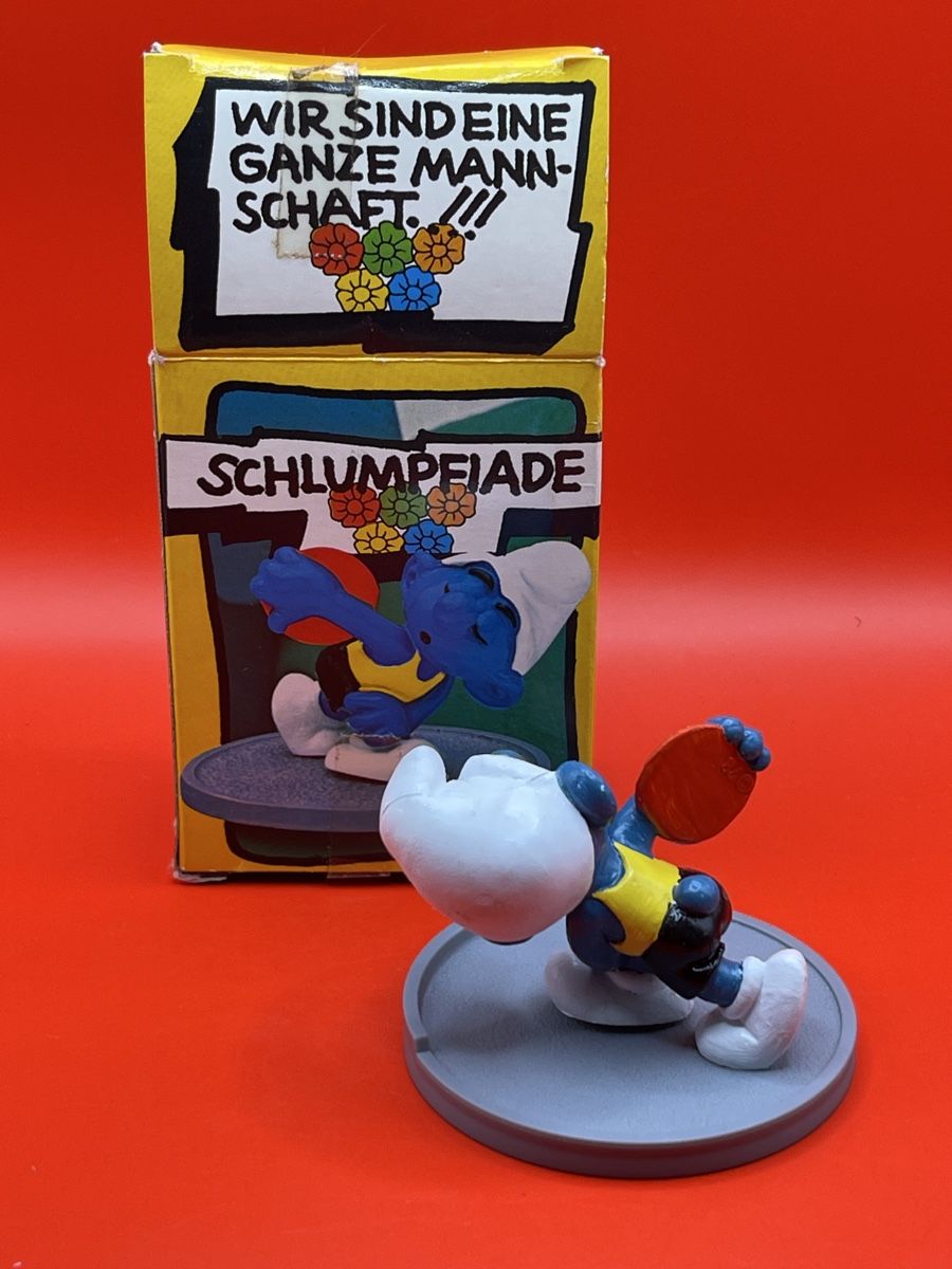 Schleich Statuette: Schleich 40503 Superschlumpf Diskuswerfer (2) – Usato da Nunningen venduto da HTH70 4