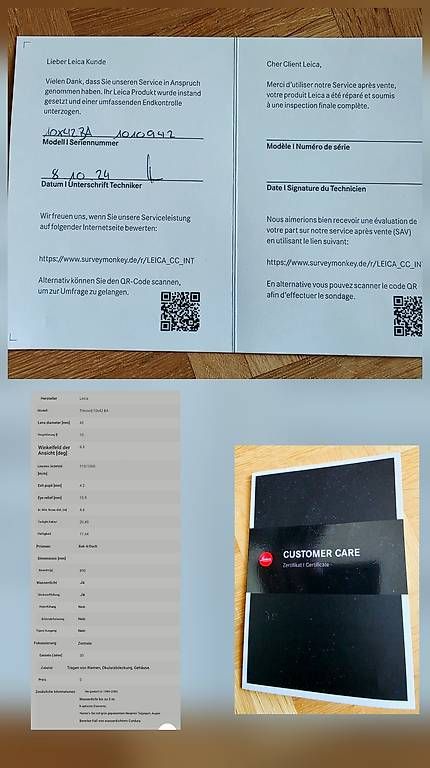 Binocoli: Feldstecher LEICA  10 × 42 BA – Usato da Visp venduto da Glaci2212