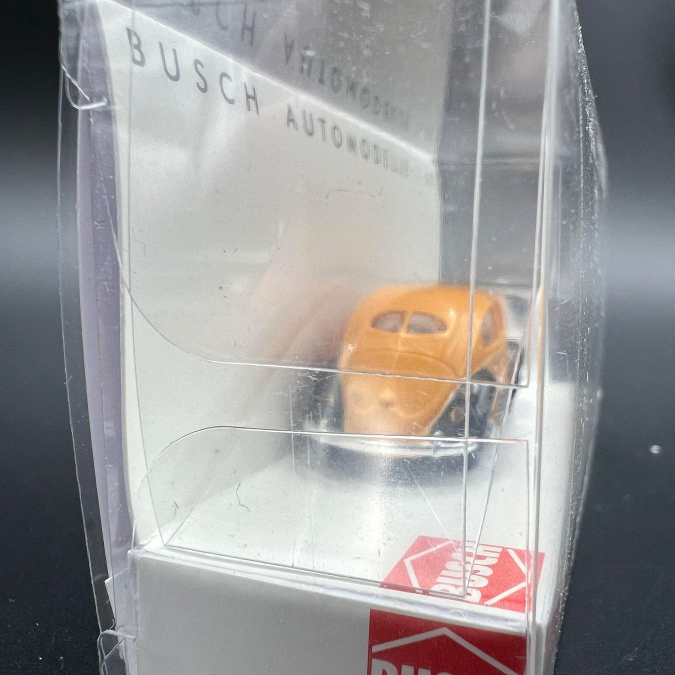Busch Modellini d'auto: Post VW Käfer Bretzelfenster 1:87 neu OVP – Nuovo e nell'imballaggio originale da Häusernmoos venduto da adlerfedern 2