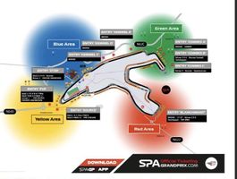 Belgien fórmula 1 tickets 17-19 Juli 