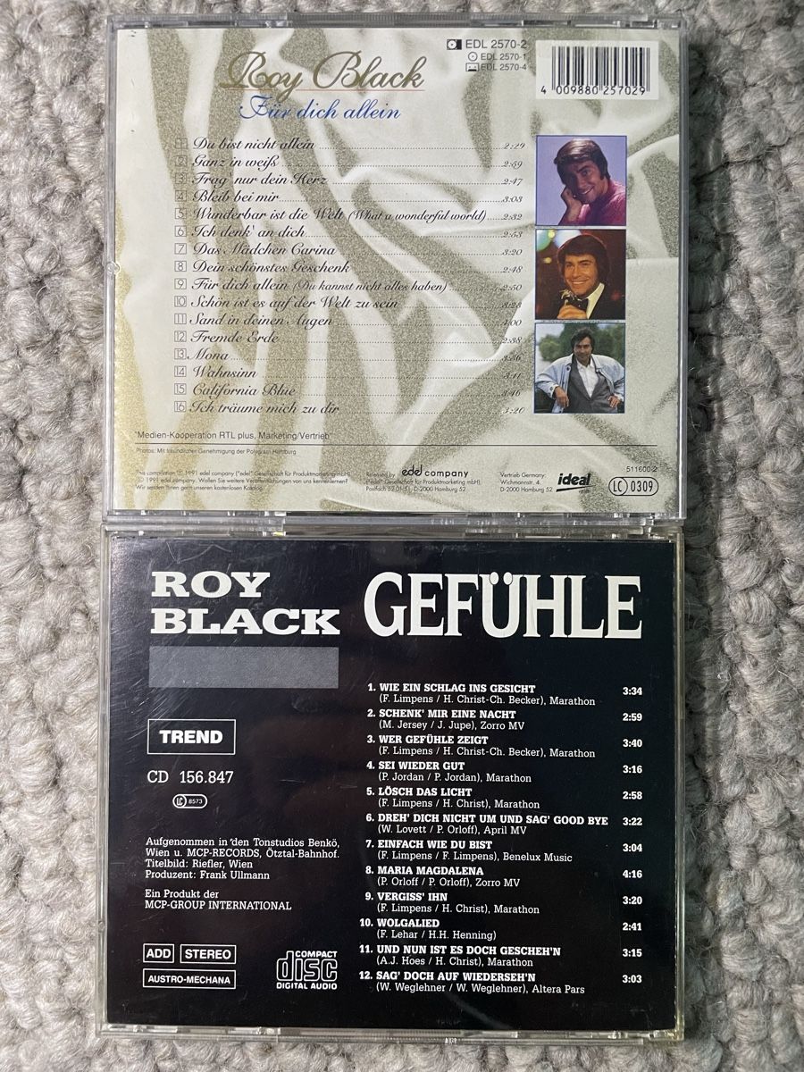 CDs: 2x Roy Black  – D'occasion à Reinach AG par trigger7811 1