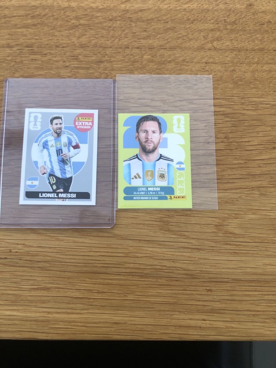 Panini Carte collezionabili: Extra Sticker Messi  Silber – Nuovo (secondo la descrizione) da Rorschacherberg venduto da Kisa67