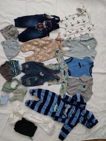 Baby Kleiderpaket Junge Grösse 56 verschiedene Teile