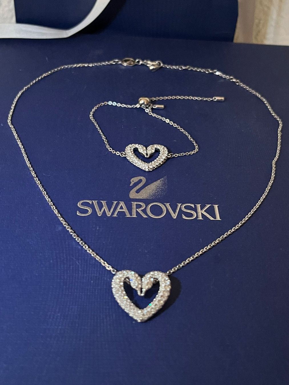 Swarovski Altri gioielli: Swarovski Set kette und Armband – Usato da Kirchleerau venduto da Dalmi220 1