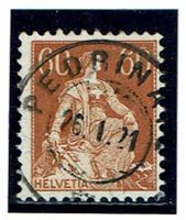 Helvetia 140 Vollstempel Pedrinate TI