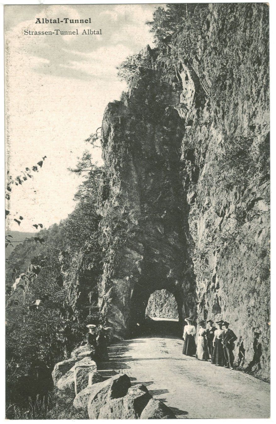 Ansichtskarten: AK Albtal-Tunnel – Gebraucht aus Zürich von Tolima194