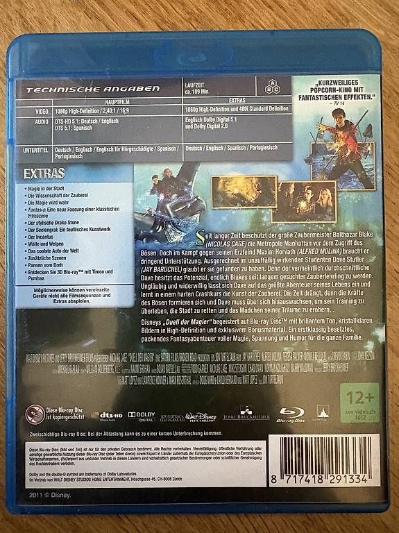 Tutti i DVDs: Duell der Magier – Usato da Zürich venduto da rafa014 1