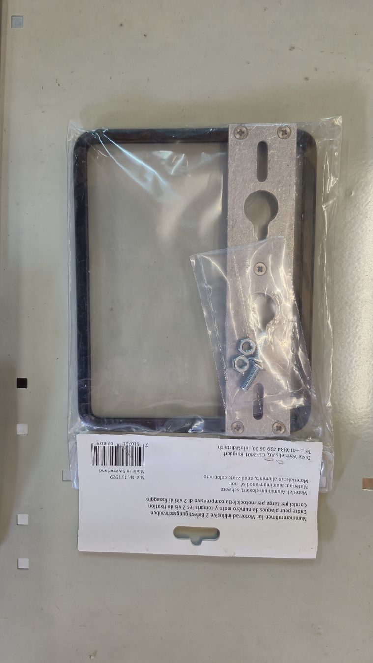 Harley-Davidson Alle Motorradersatzteile: support de plaque Harley-Davidson ou Custom  – Neu und originalverpackt aus Cousset von maurerjohann 1