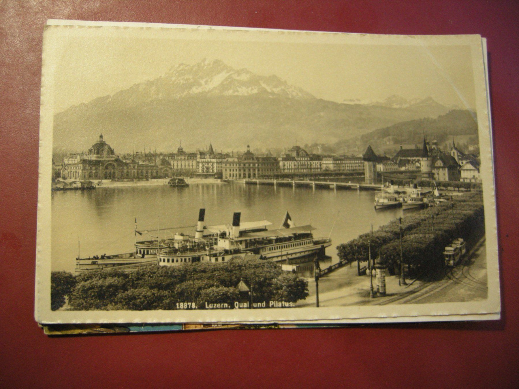 Cartoline postali: 5 POSTKARTEN LUZERN, AB 20.IX.04 // 10.VII.07 – Usato da Eschenbach SG venduto da eDaisy 6
