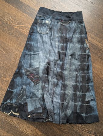 Unikat! Mega Jeans-Skirt, Cofur Denmark, Gr. S