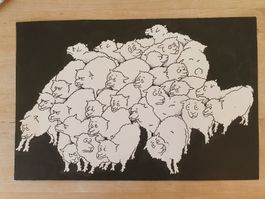 Pécub, Zeichnungen