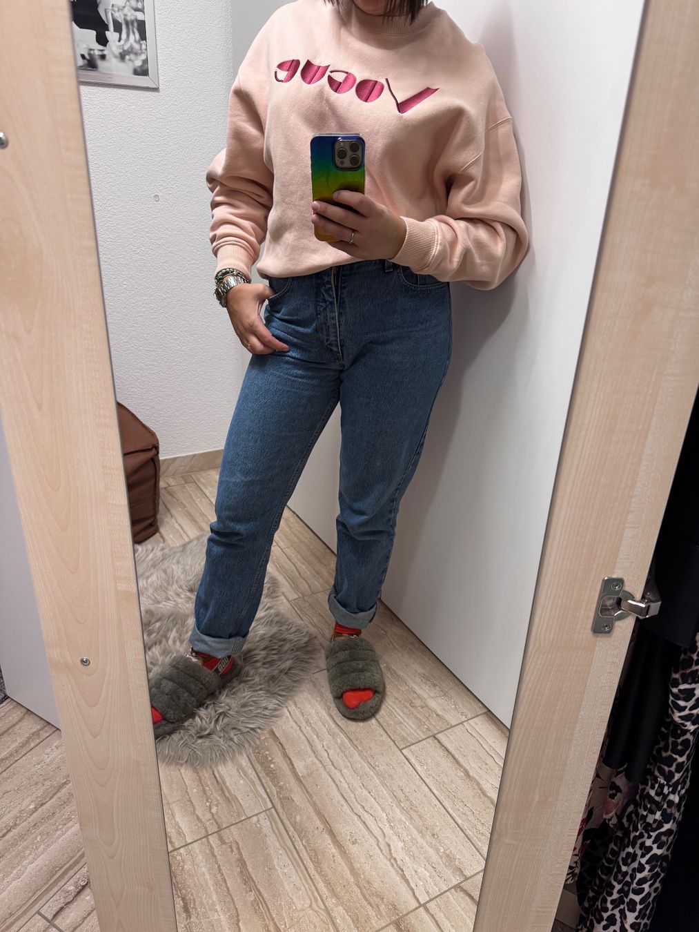 Jeans: High Waist Jeans Blau – Usato da Eichberg venduto da OanaB