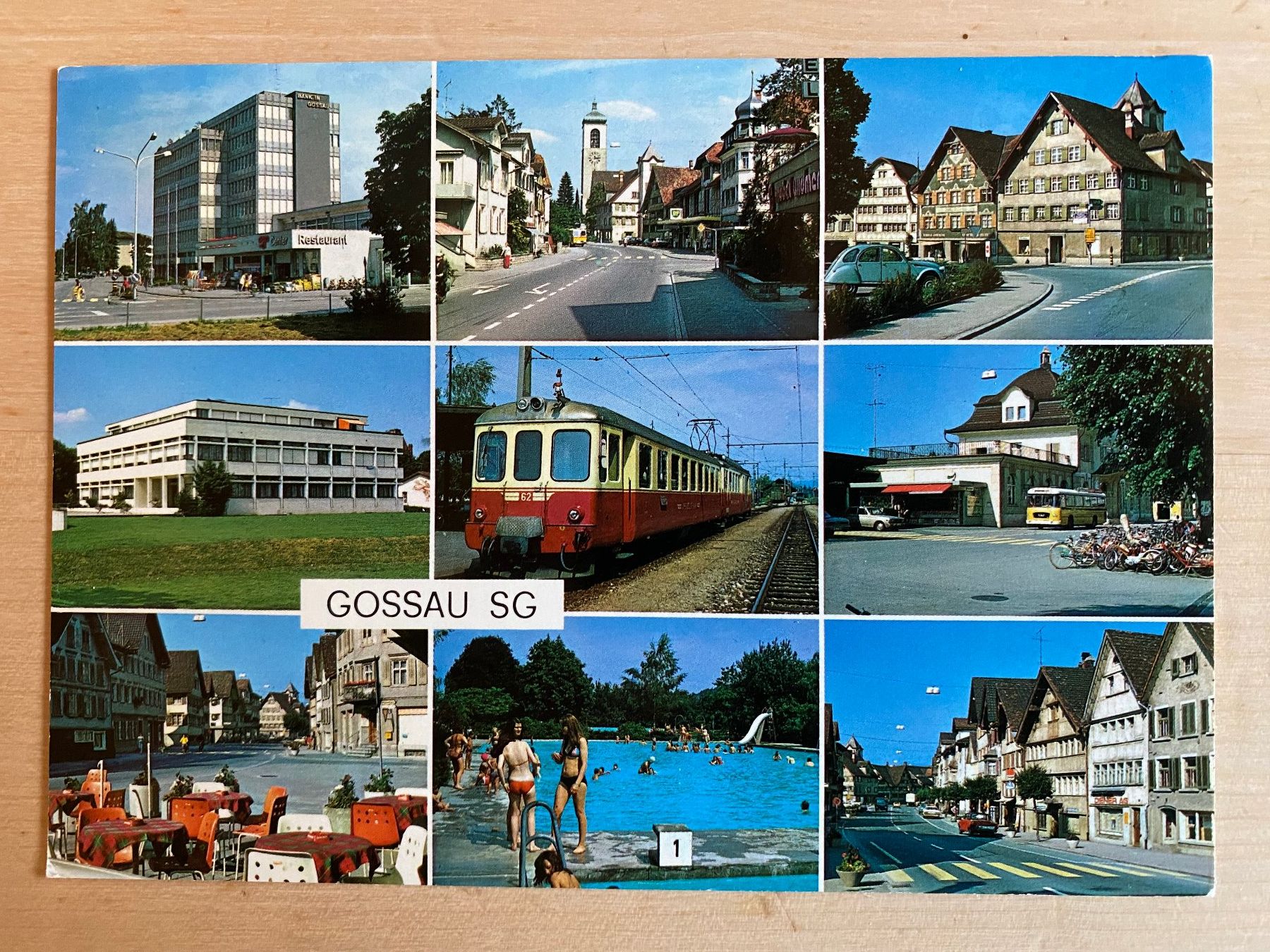 Cartoline postali: AK Gossau SG – Usato da deitingen venduto da popcorn02
