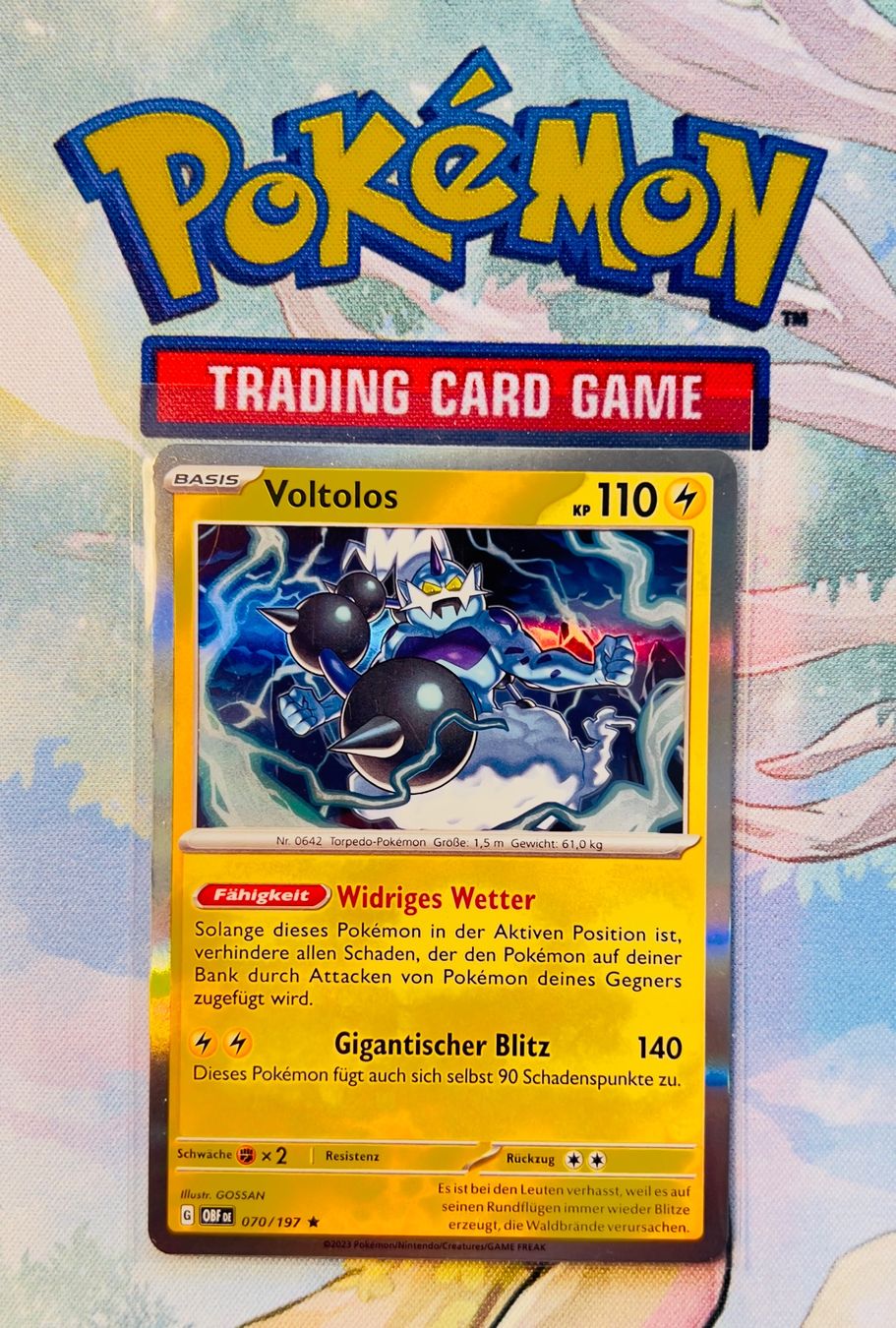 Cartoline: Voltolos Holo Obsidian Flammen 070/197 – Nuovo (secondo la descrizione) da Sempach venduto da R-G