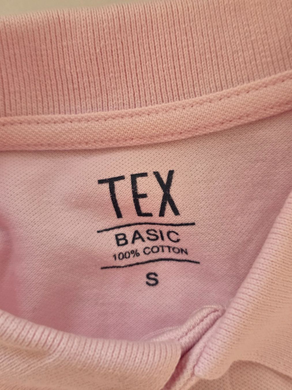 Polos: S 48 TEX Basic Men Poloshirt 100% Baumwolle rosa – Neuf (Voir description) à Dürnten par Bachtelrider_ 4
