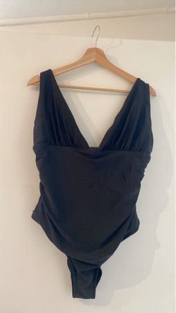 Maillot de bain une pièce noir /H&M