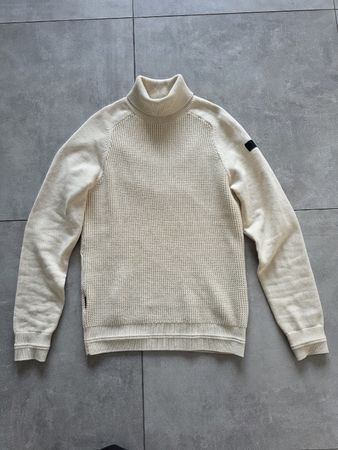 PME Legend Cotton-Mix Roll Neck Sweater, Size S