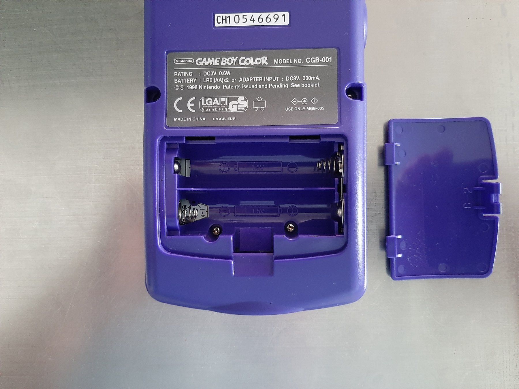 Nintendo Console: Gameboy Color purple inkl. 4 Games – Usato da Zürich venduto da Chrishol 1