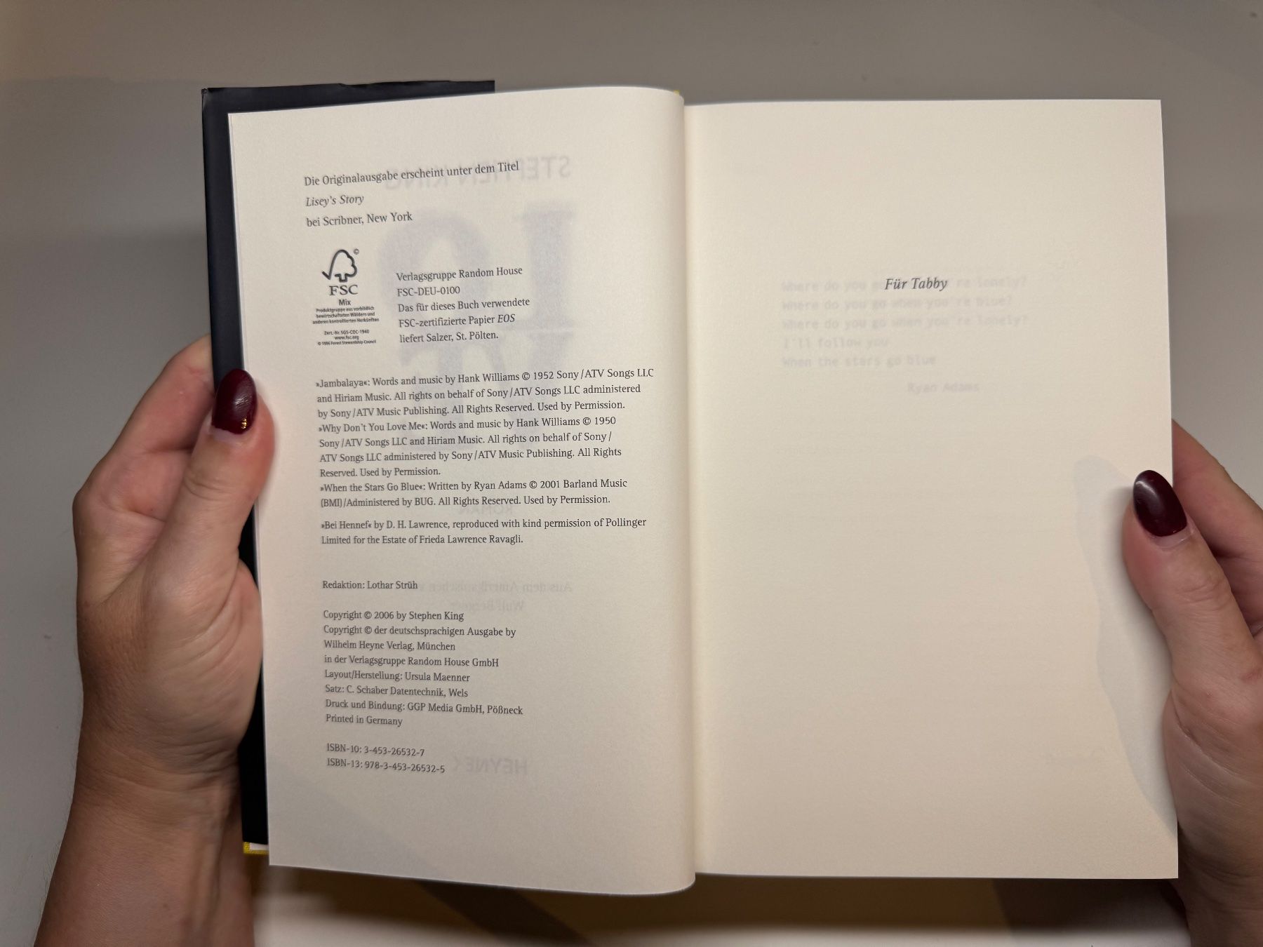 Libri: ROMAN: Stephen King, Love – Usato da Grosswangen venduto da Deutsche_Romane 3