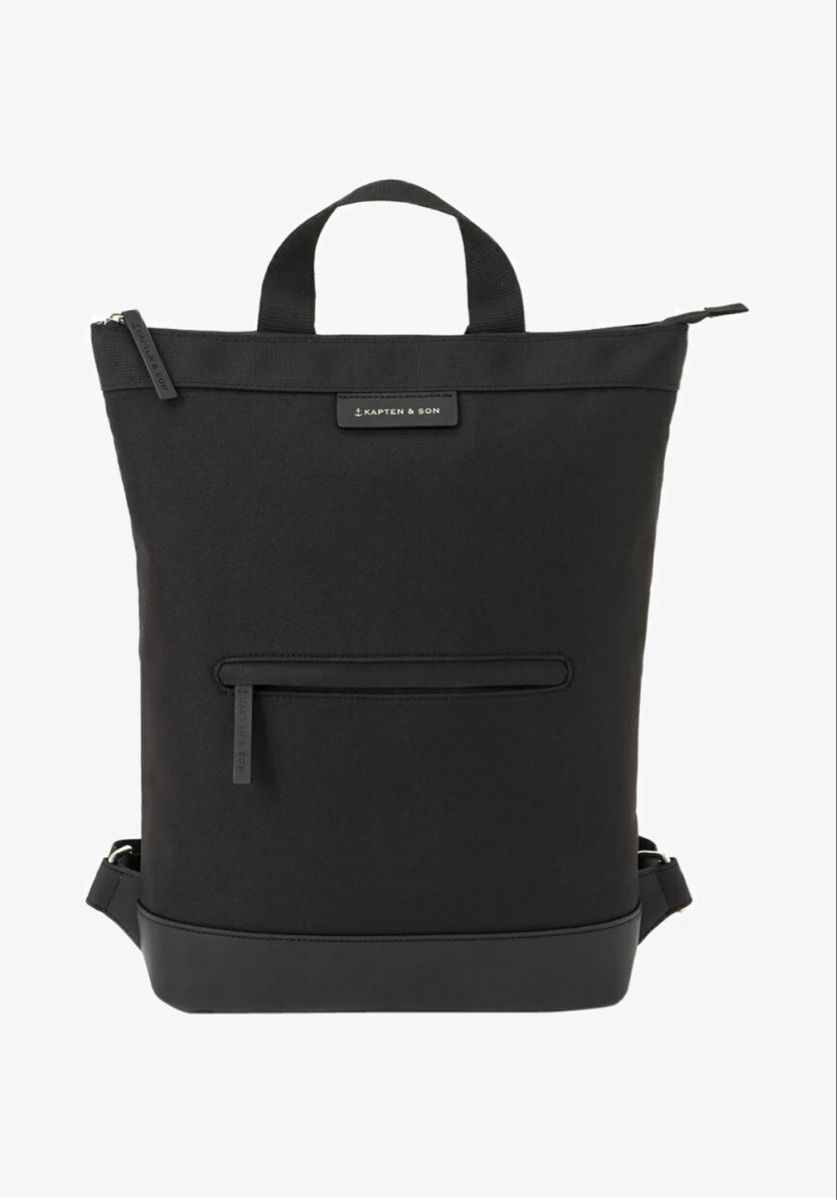 Kapten & Son Zaini: UMEA -Tagesrucksack - all black – Usato da Baar venduto da Owl_1984