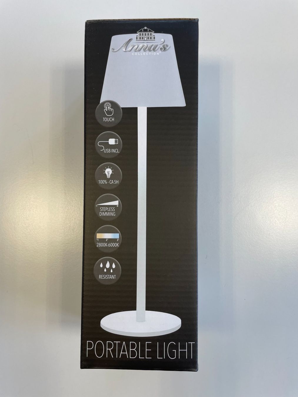 Lampade: Anna's Collection LED Tischlampe Akku Touch IP44 – Nuovo e nell'imballaggio originale da Zug venduto da Cry71 1