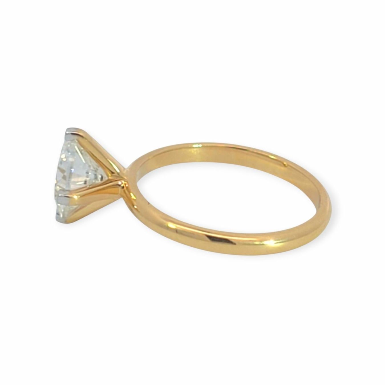 Anelli: Labor-Diamant-Ring 14k Gelbgold 2,00ct – Nuovo e nell'imballaggio originale da Illnau venduto da Juwelier_Mahler_GmbH 2