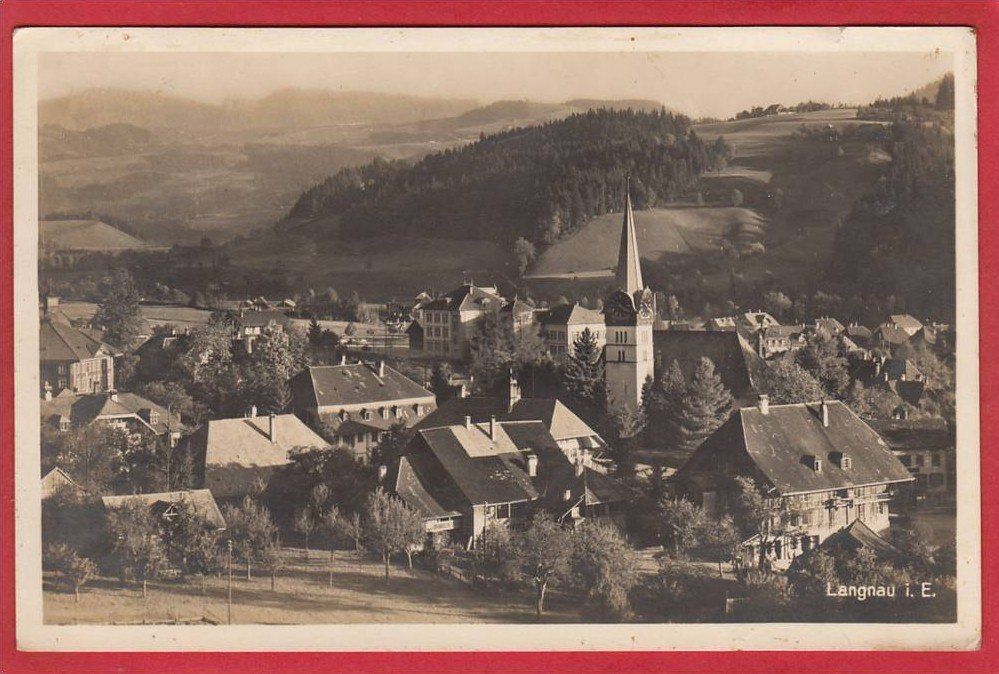 Cartoline postali: LANGNAU IM EMMENTAL – Usato da Grüningen venduto da Kartenlaube
